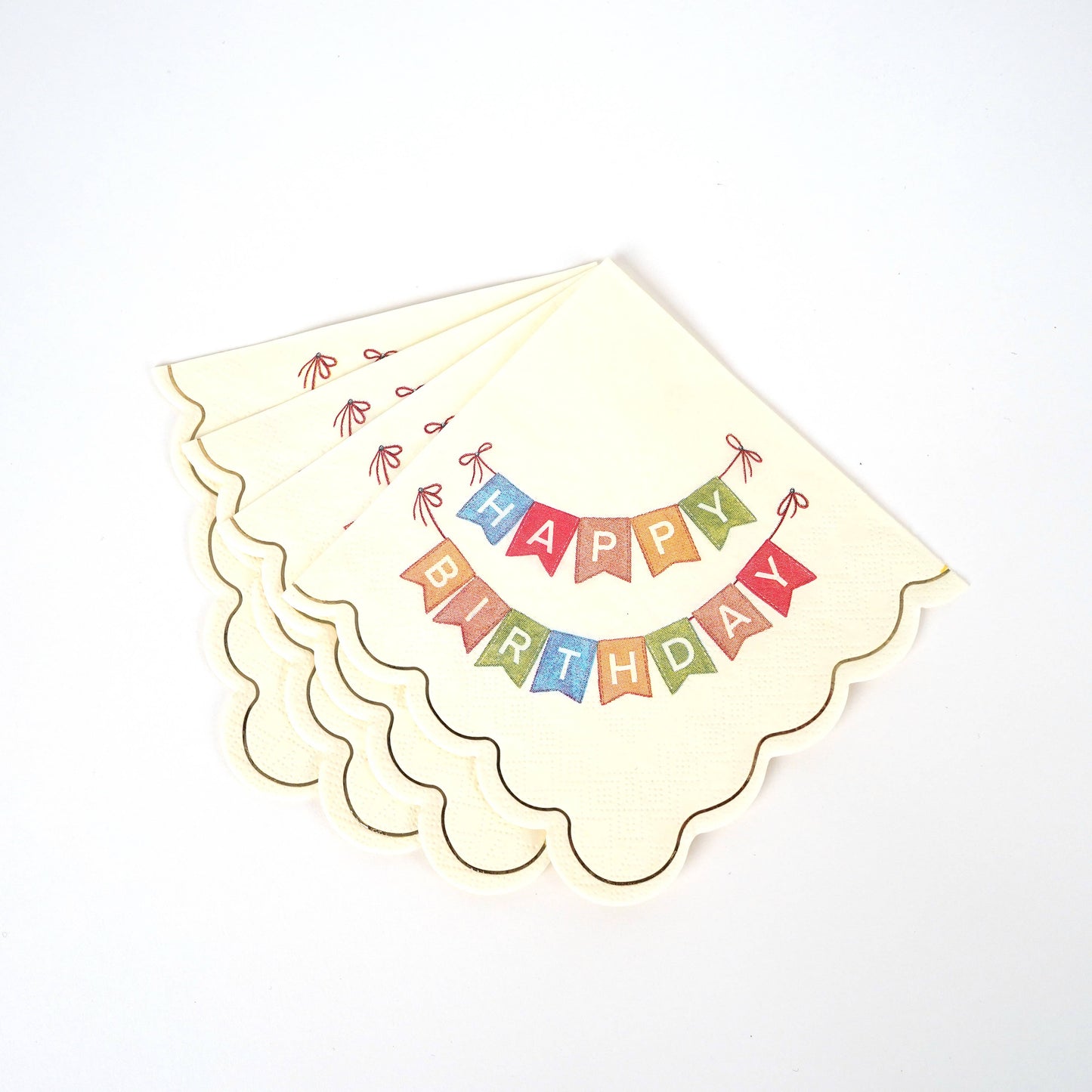 Happy Birthday Garland Cocktail Napkins