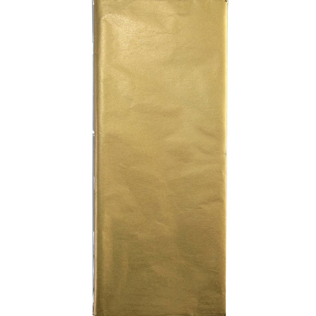 TISSUE - PLAIN GOLD
