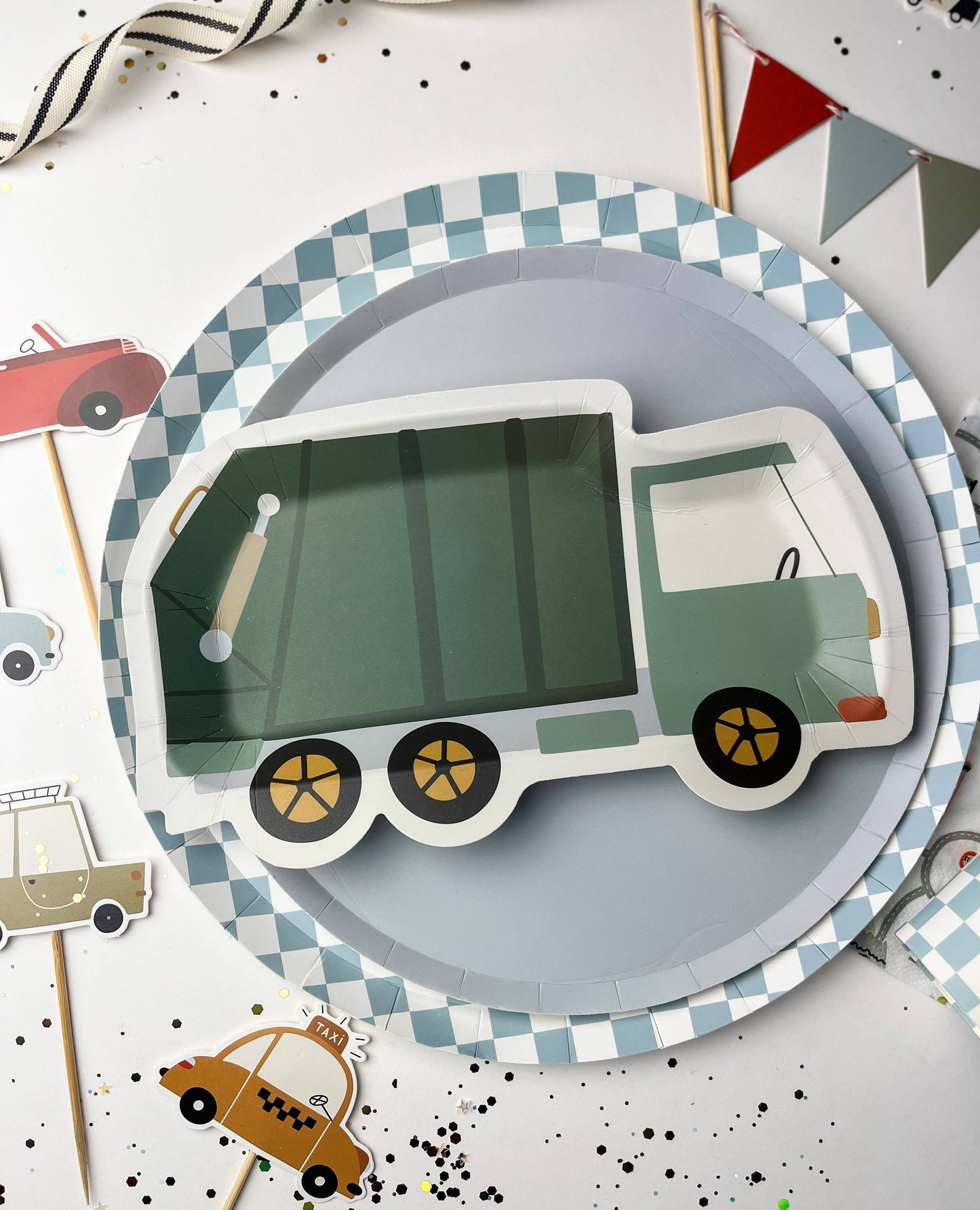 Blue Gray Plate