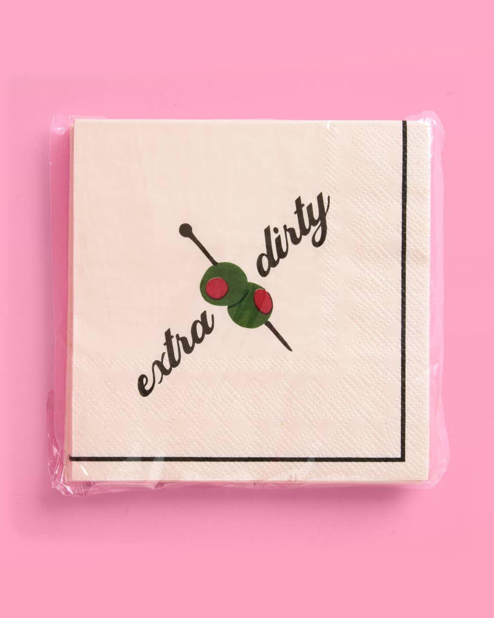 Extra Dirty Martini Napkins