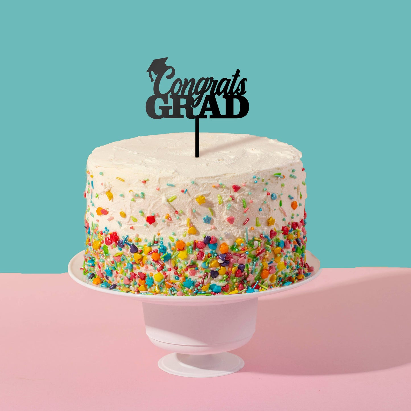 Congrats Grad Cake Topper