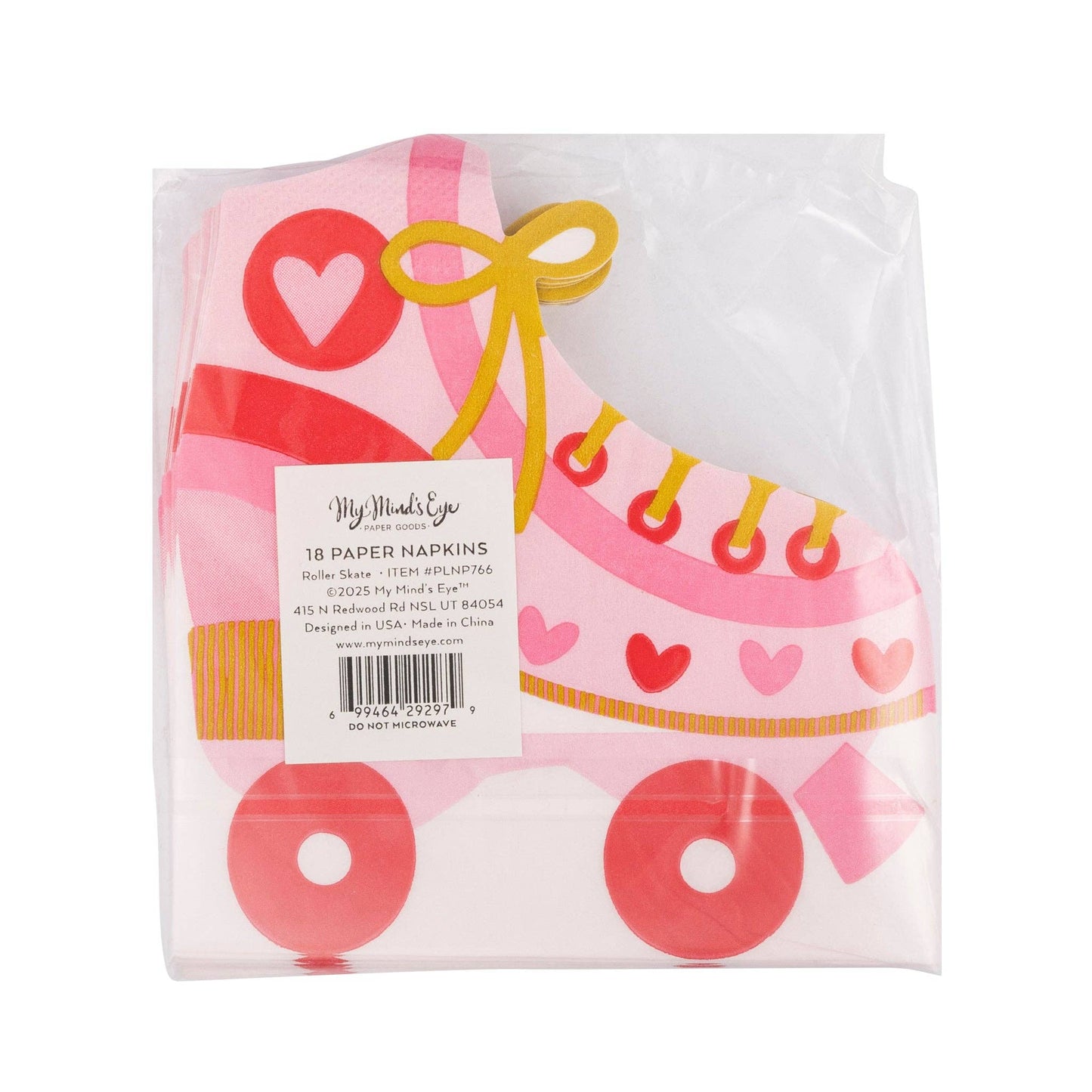 Roller Skate Shaped Guest Napkin