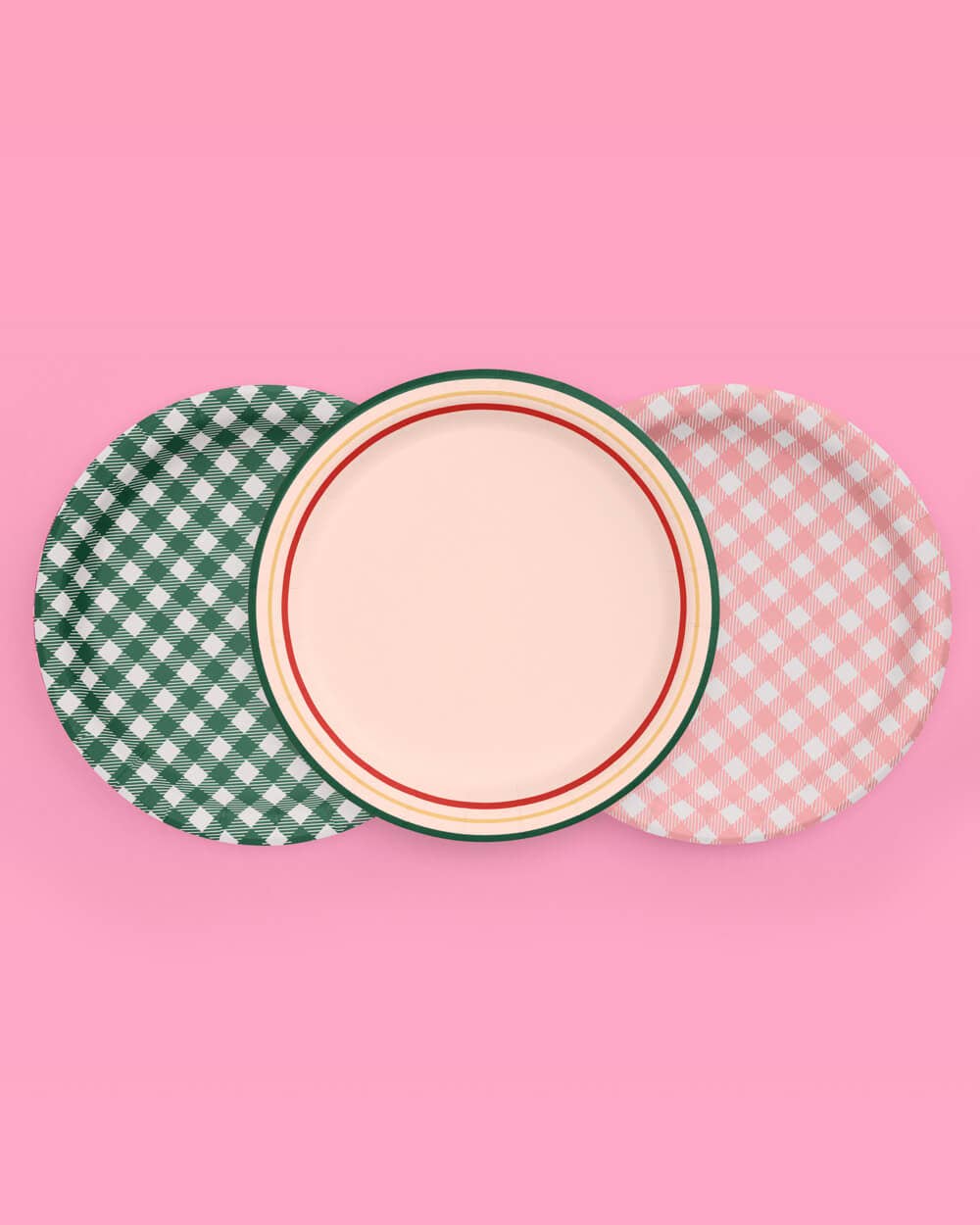 Camp Bride Bachelorette Plates