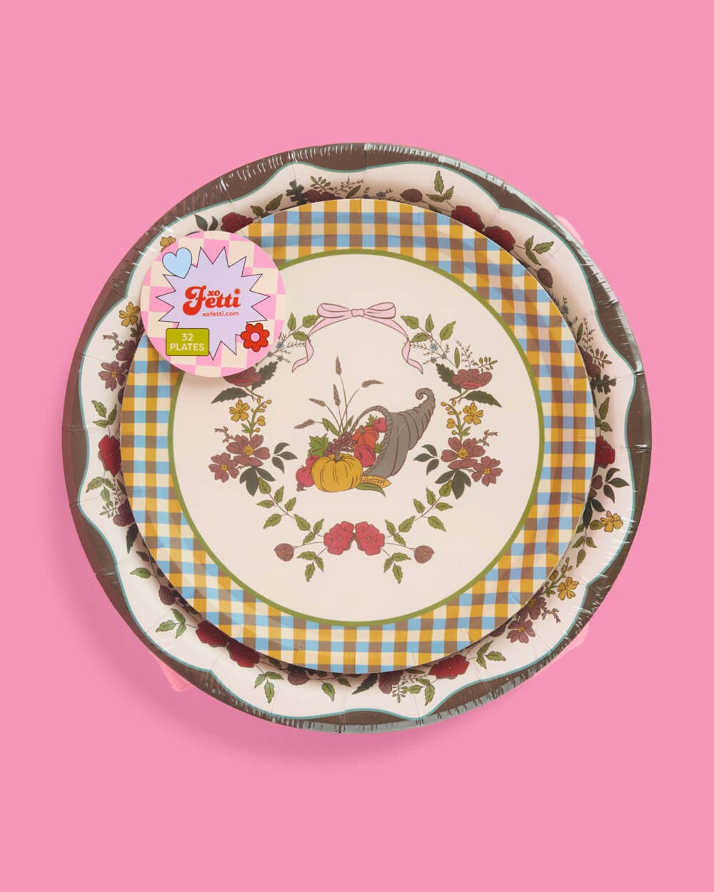 Give Thanks Thanksgiving Plate Sets