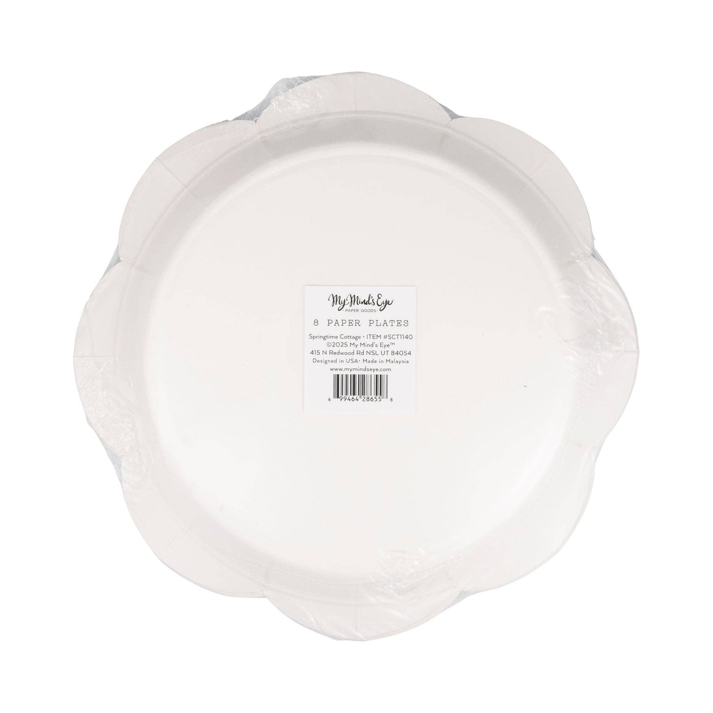 9" Springtime Cottage Pattern Plate