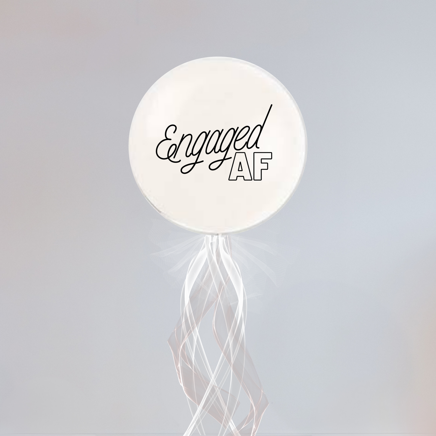 Engaged AF Jumbo Balloon