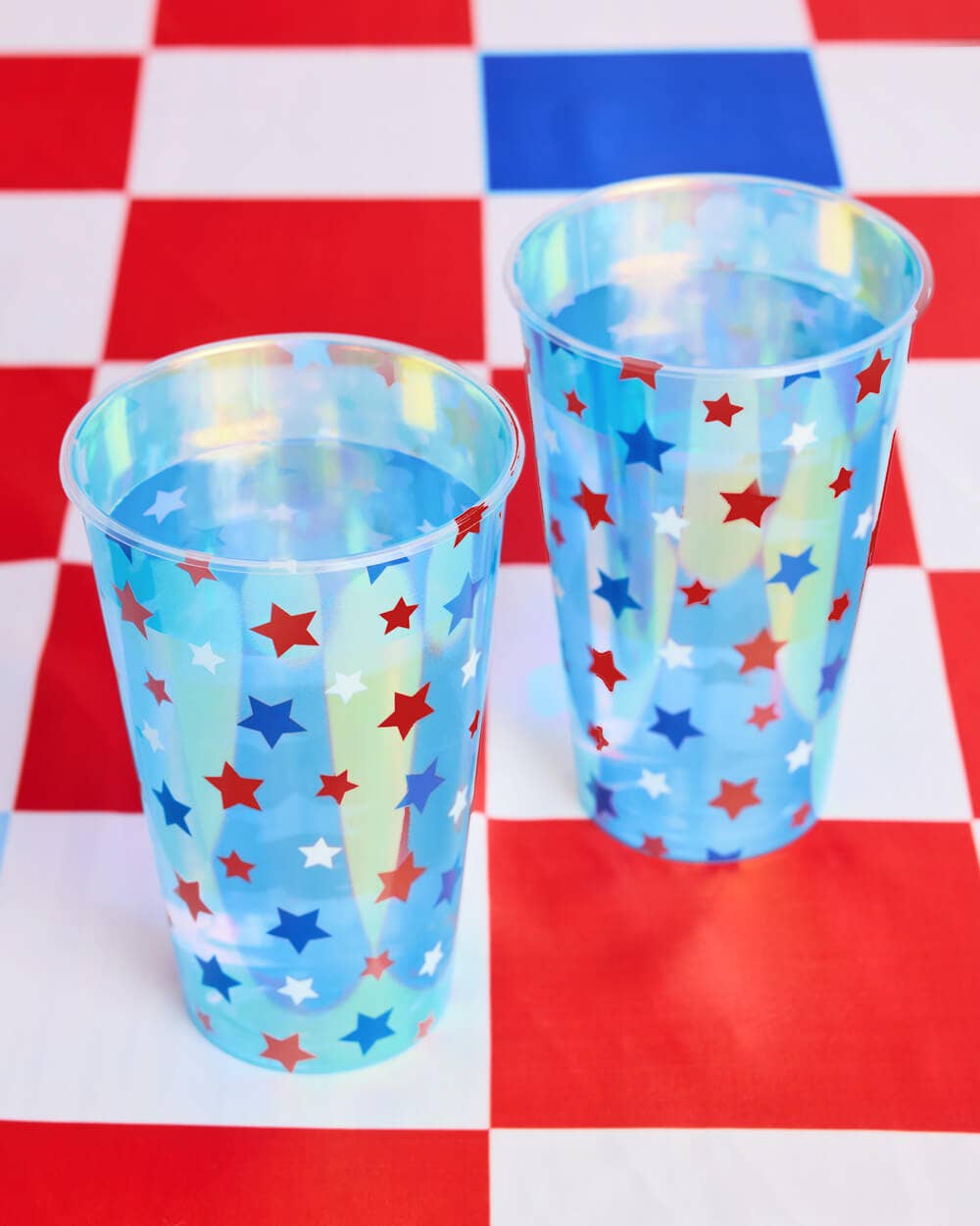Stars & Stripes Patriotic Cups