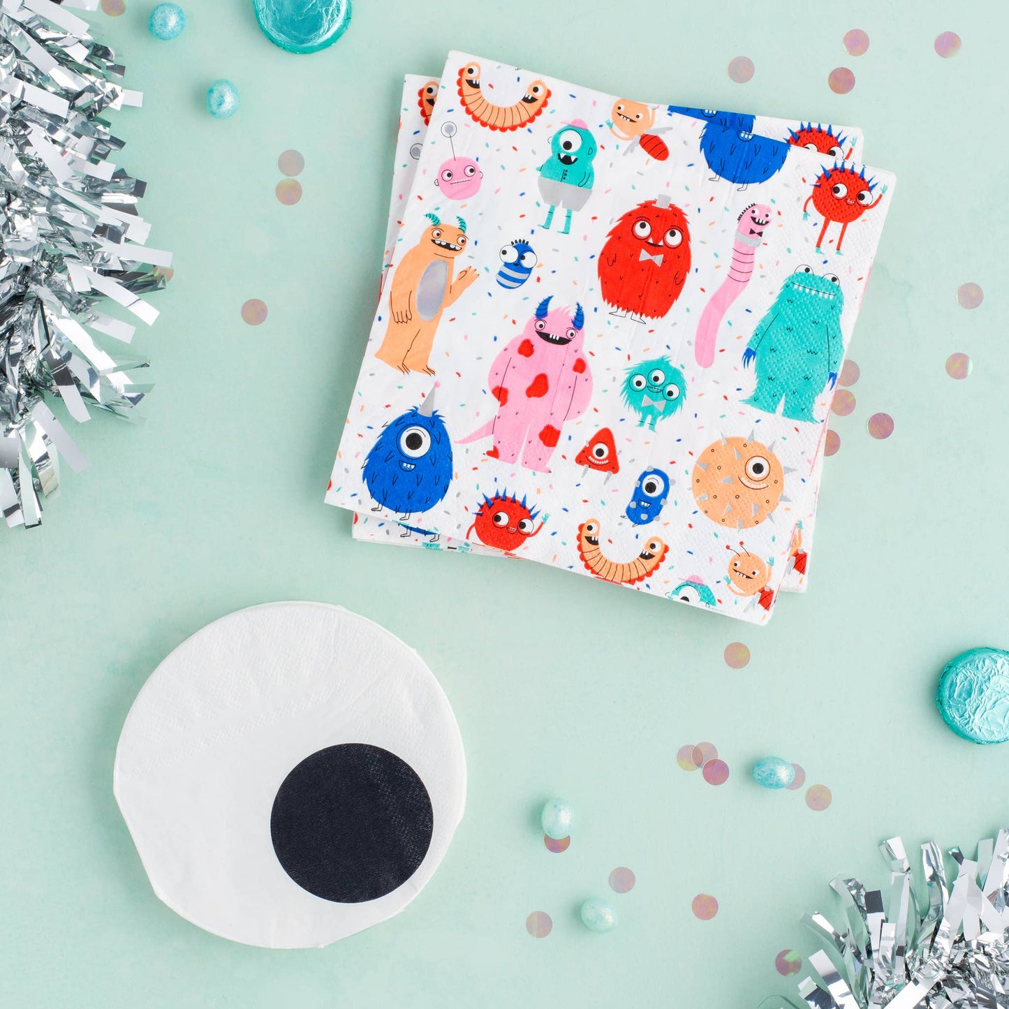 Little Monsters Large Napkins - 16 Pk.