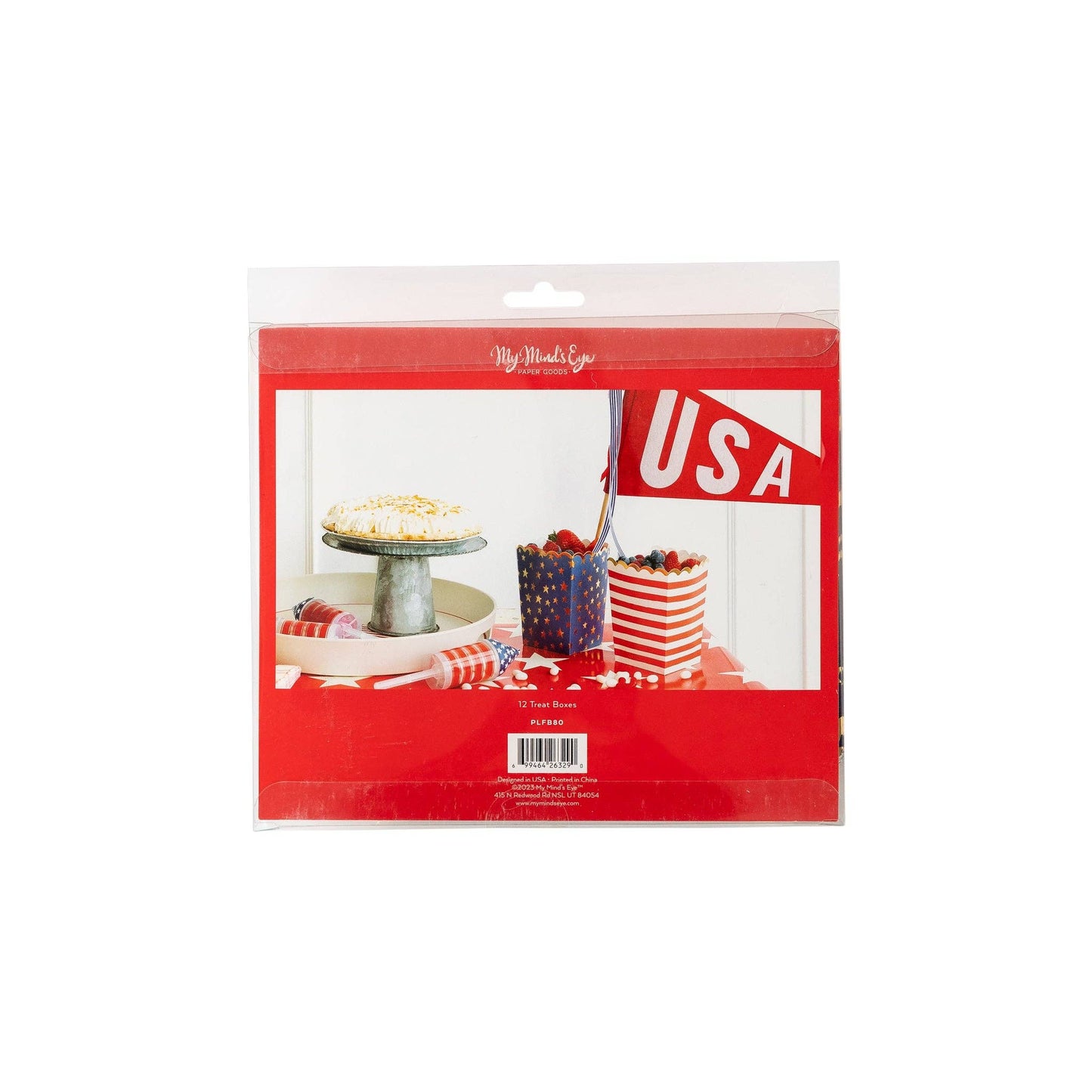 Stars and Stripes Treat Boxes