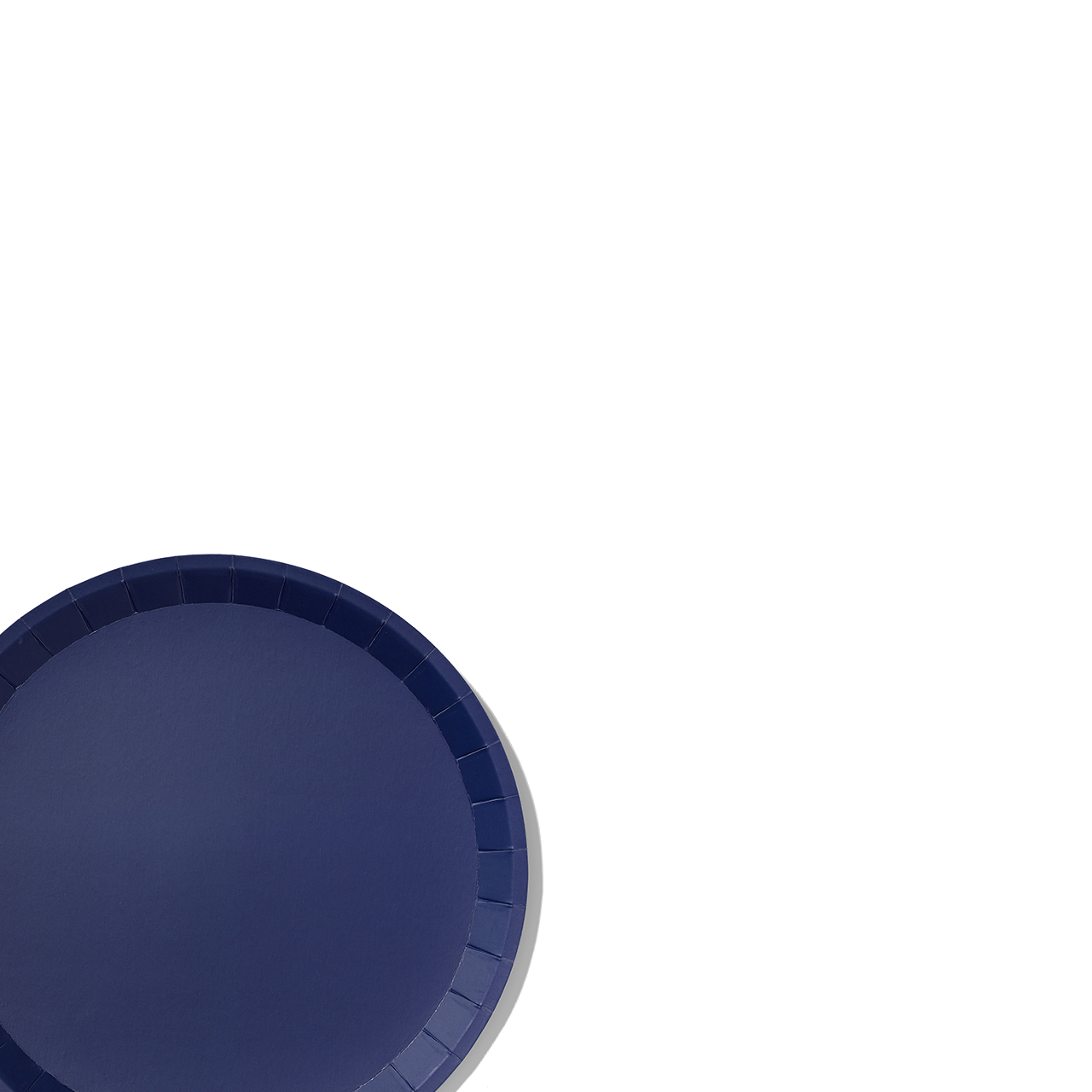 Navy Classic Large Plates