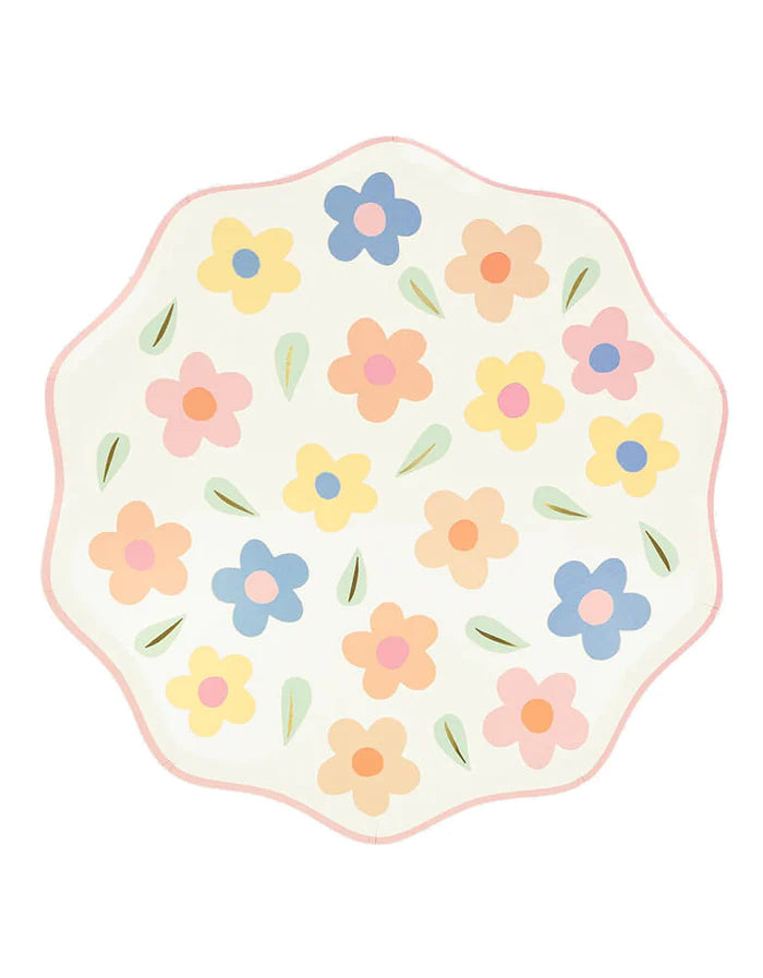 Happy Flowers Dinner Plates