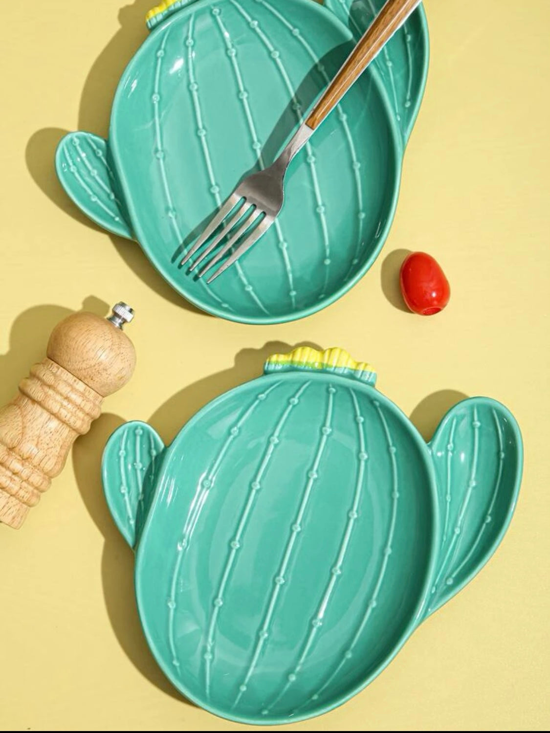 Cactus Ceramic Tray