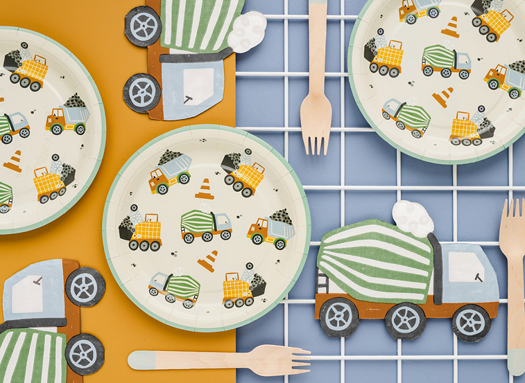 Construction Paper Plates