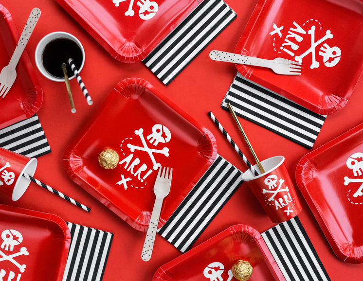 Pirate Party Plates