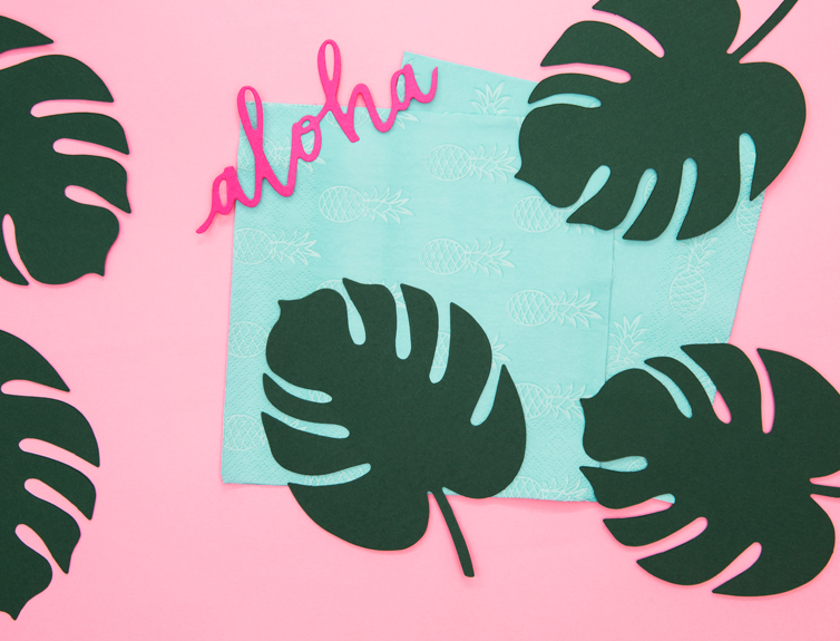 Monstera Place Cards