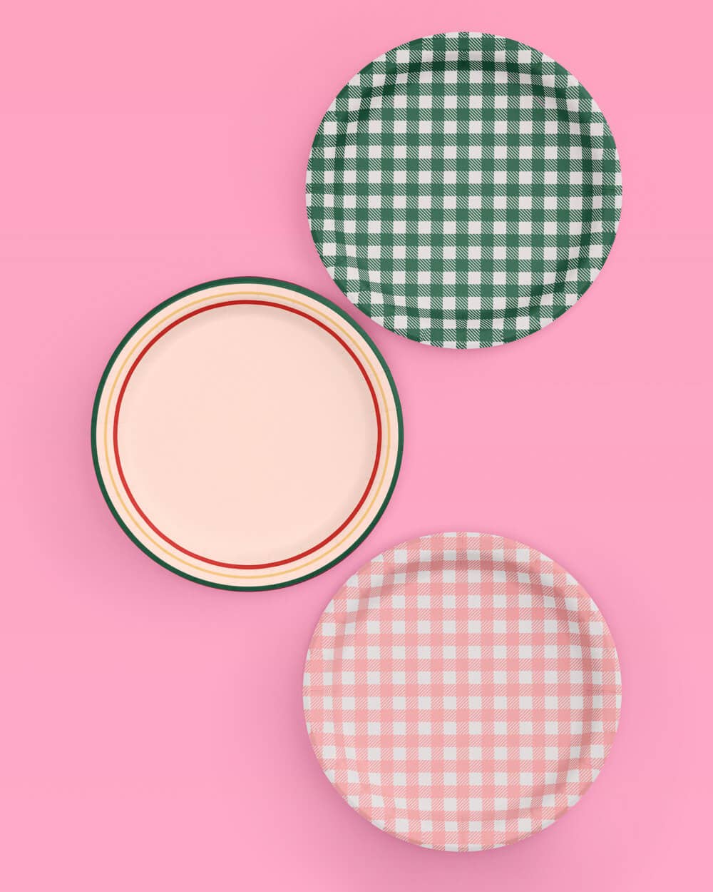 Camp Bride Bachelorette Plates