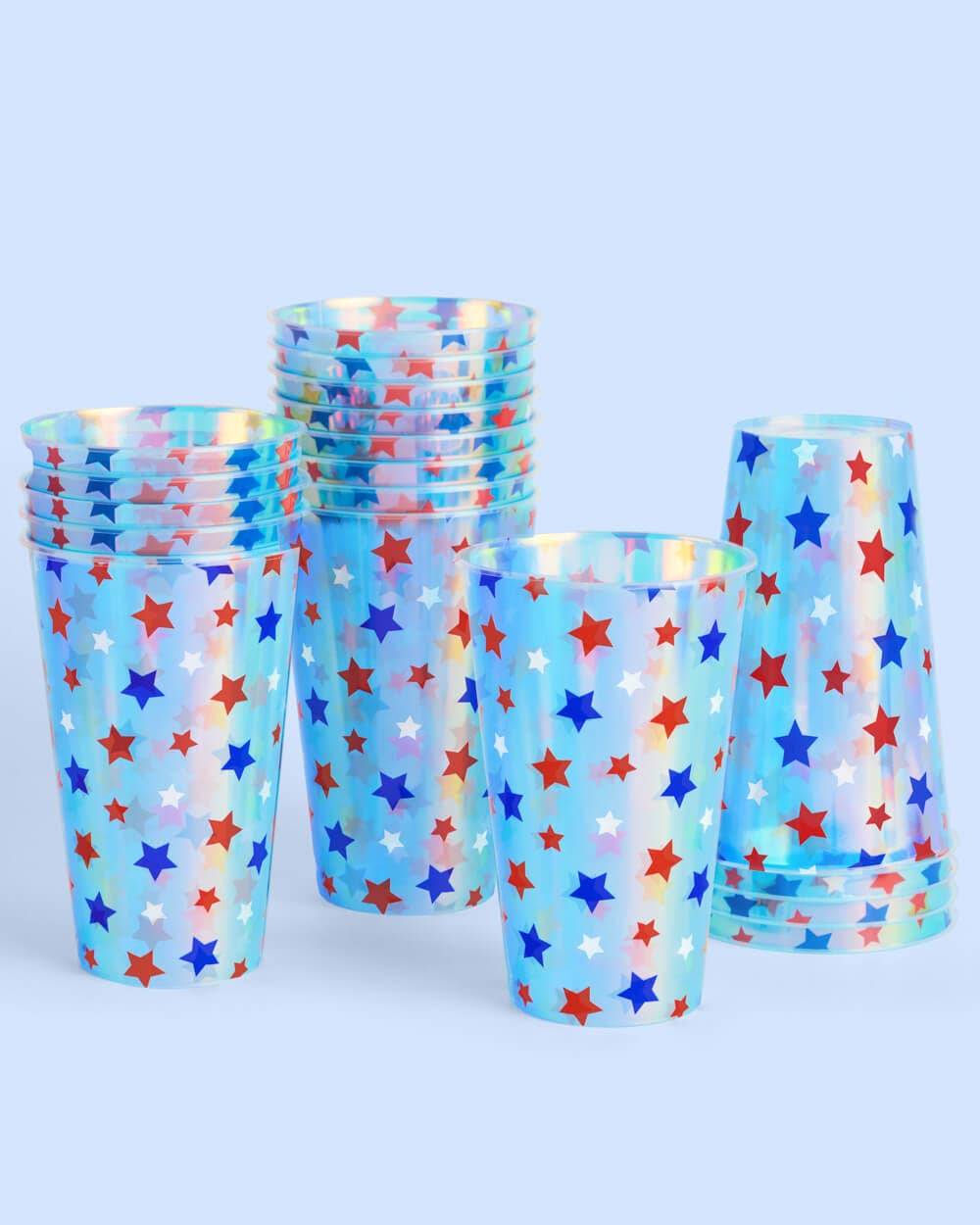 Stars & Stripes Patriotic Cups