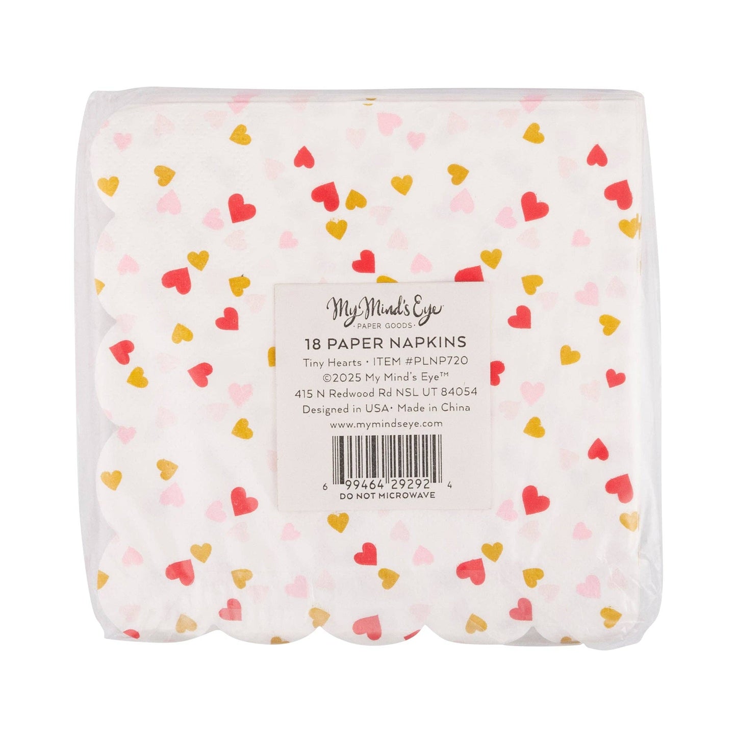 Tiny Hearts Cocktail Napkin