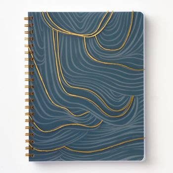 Poly Pro Green Wavy Journal