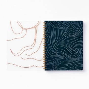Poly Pro Green Wavy Journal