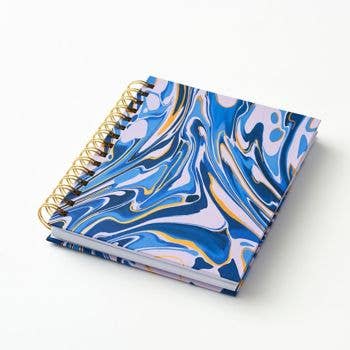 Blue Marble 6x8 Spiral Notebook
