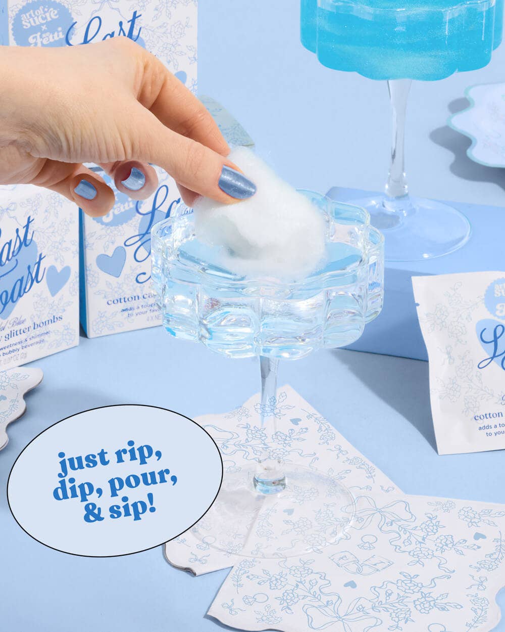 Last Toast Glitter Bombs