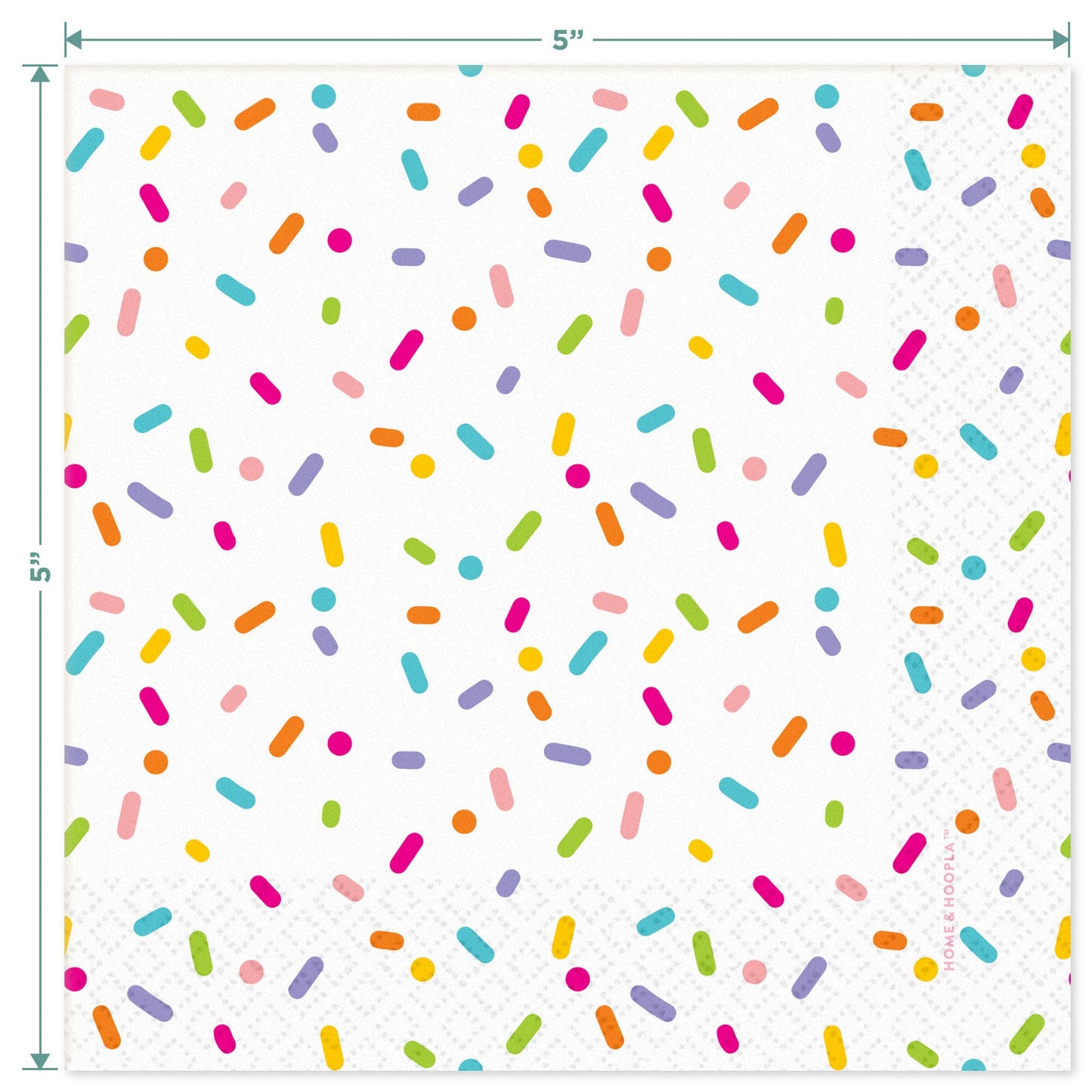 Sprinkles Party Beverage Napkins (16 Count)
