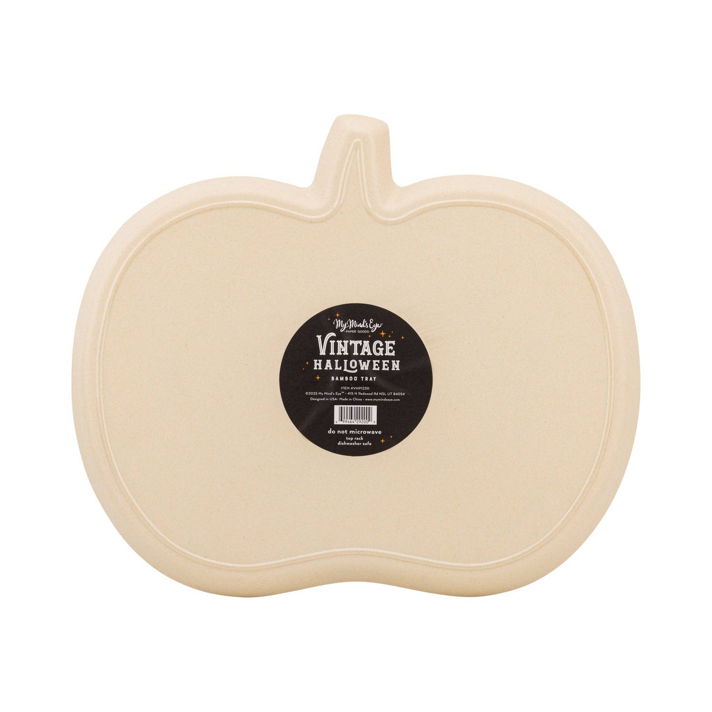 Pumpkin Bamboo Tray