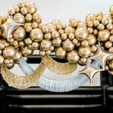 Gold Tinsel Fringe Garland