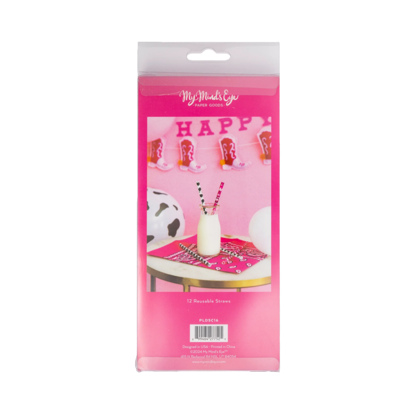 Cowgirl Reusable Straws