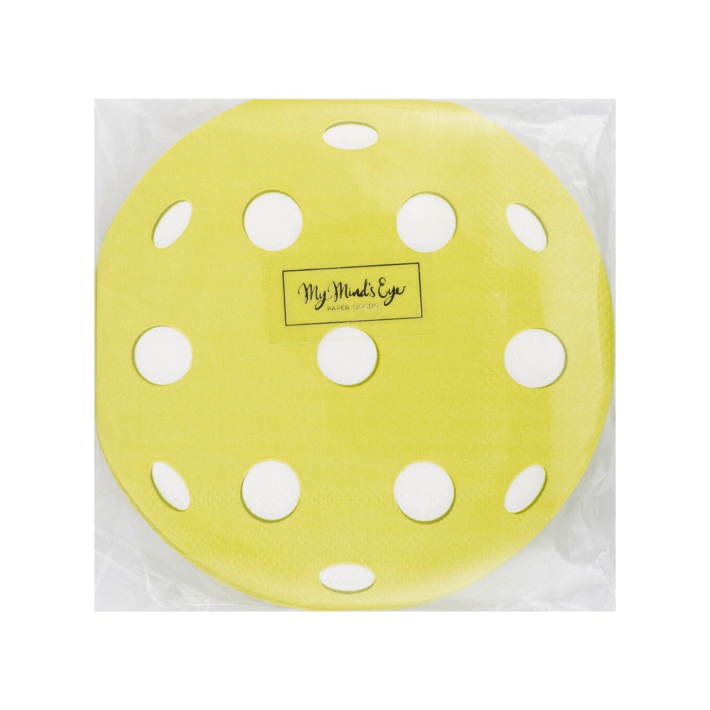 Neon Green Pickleball Napkin