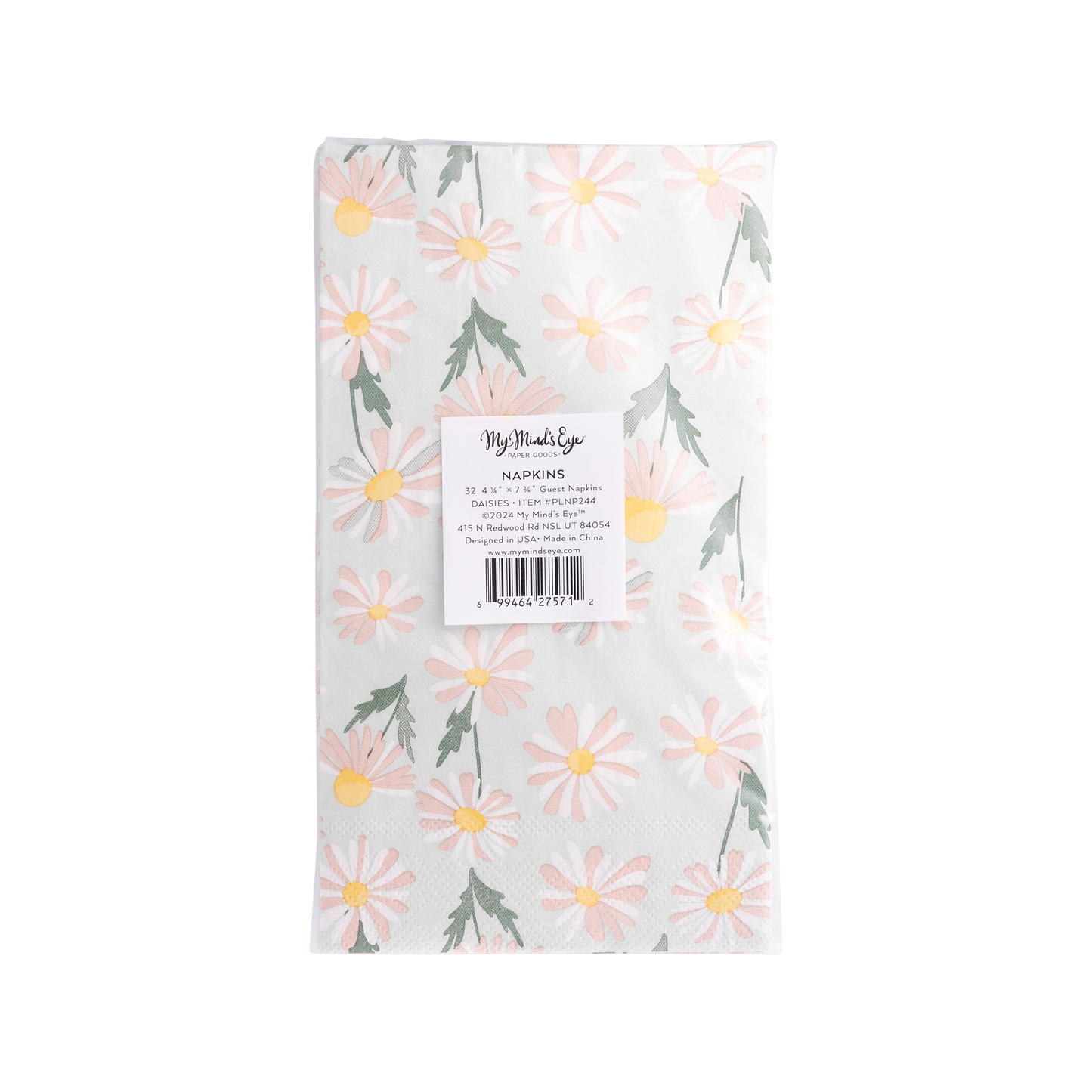 Daisies Paper Dinner Napkin