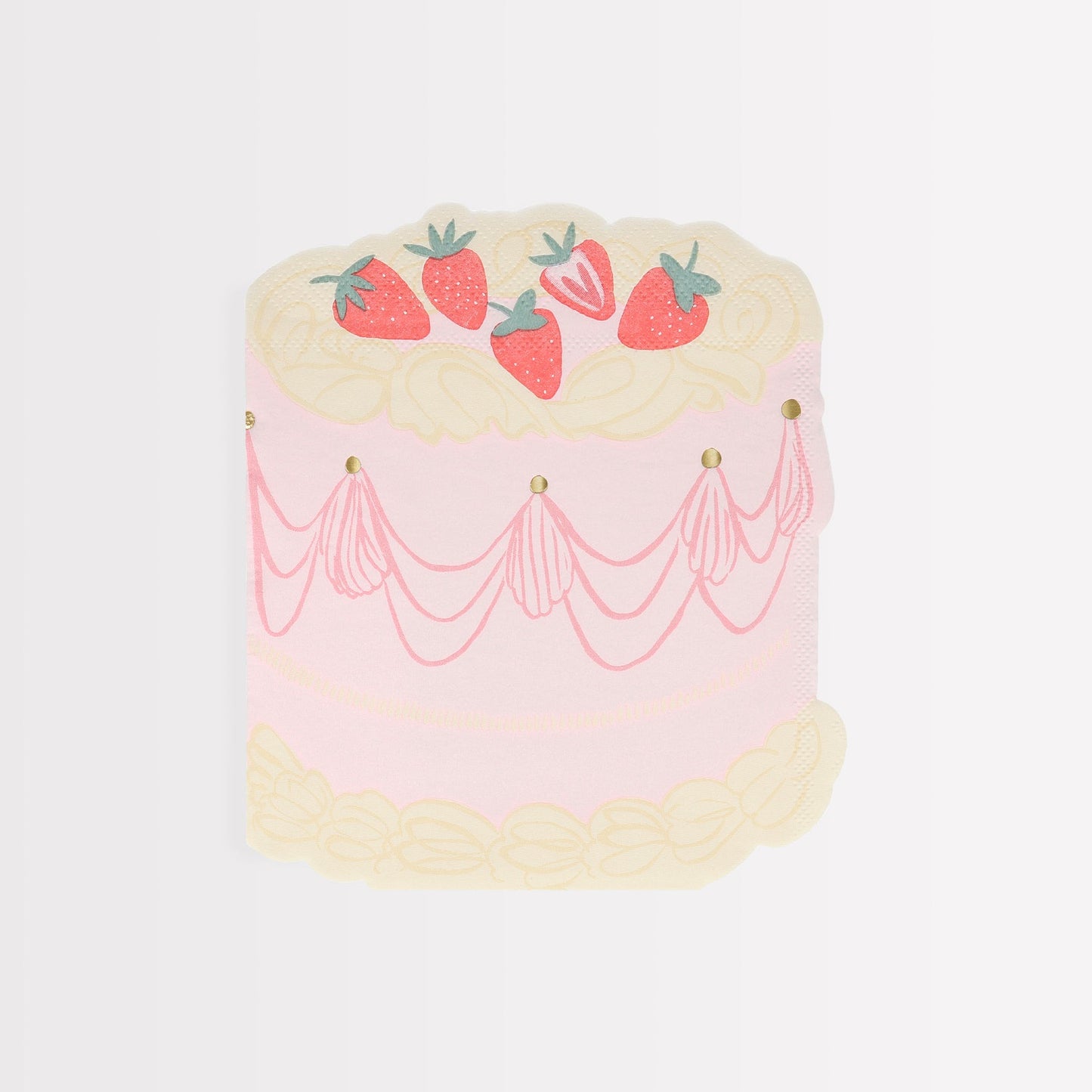 Pink Cake Napkin