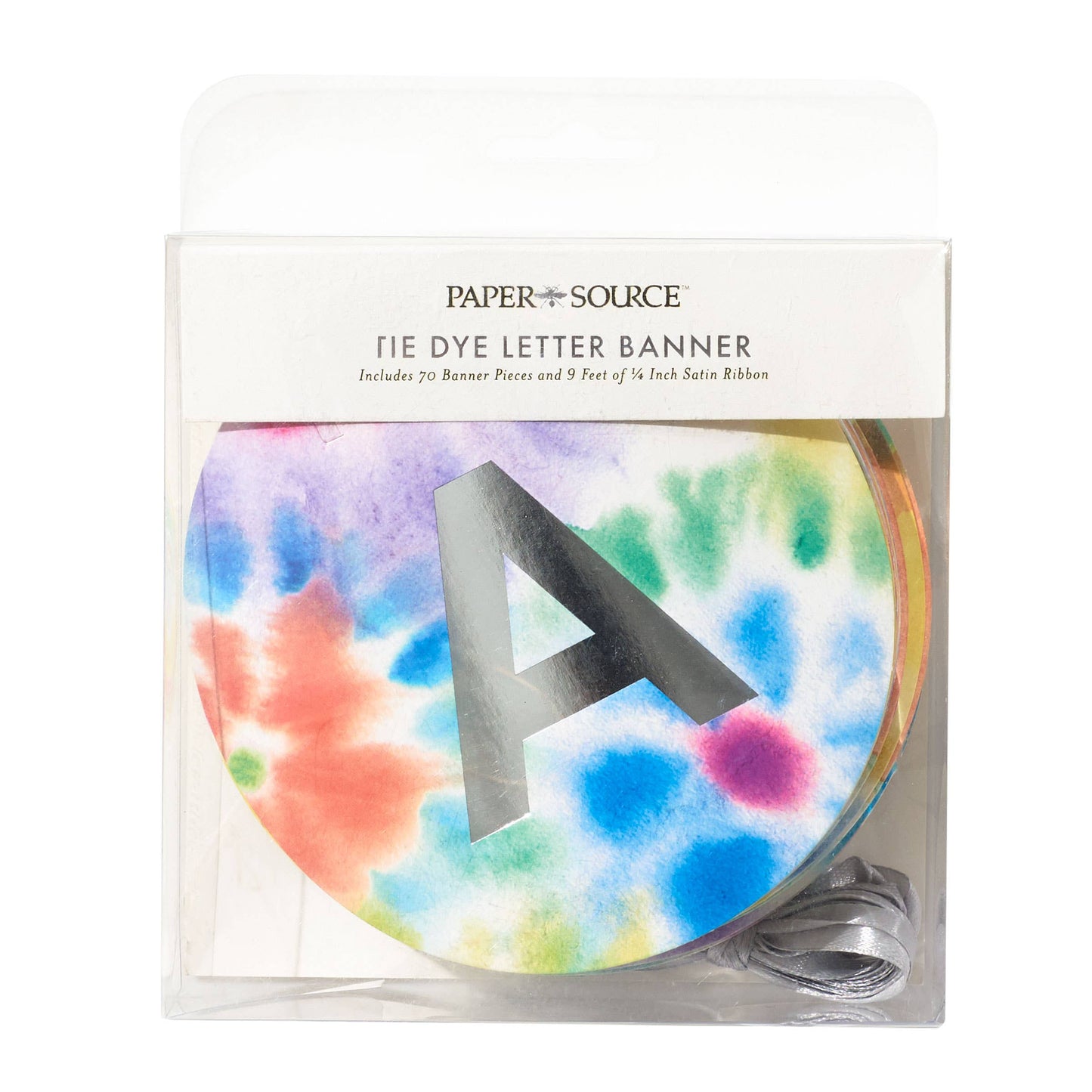 Tie Dye Letter Banner