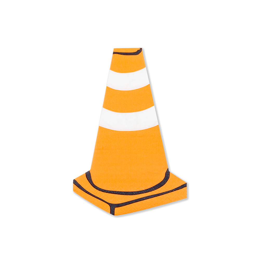 Traffic Cone Paper Napkins