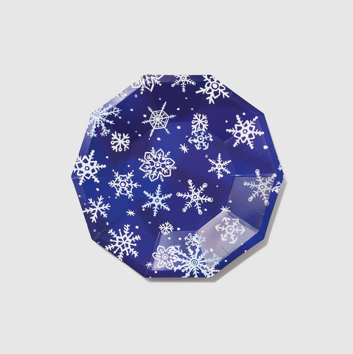 Snowflake Paper Plates