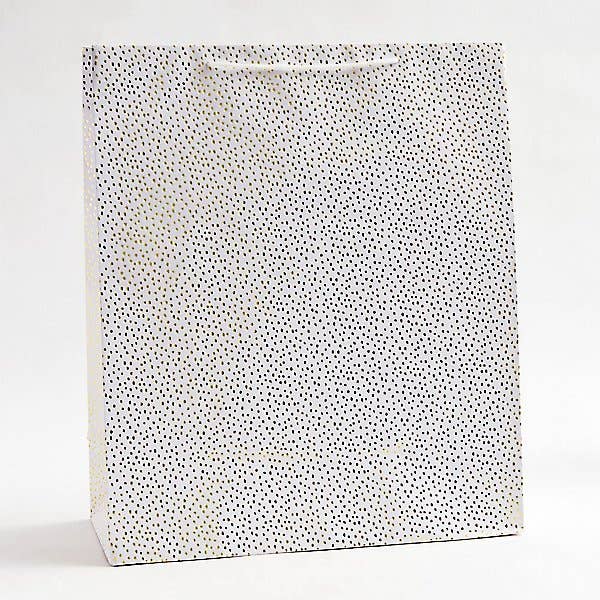 Gold Foil Flurry Gift Bag - Xlarge