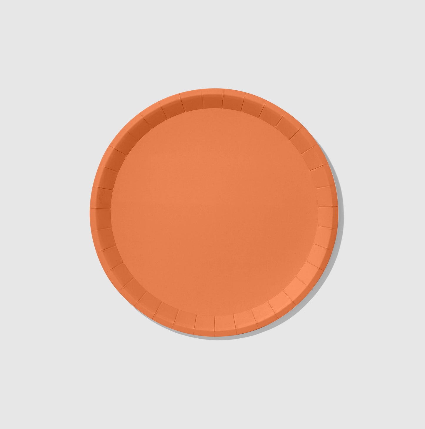 Orange Paper Plates - Large