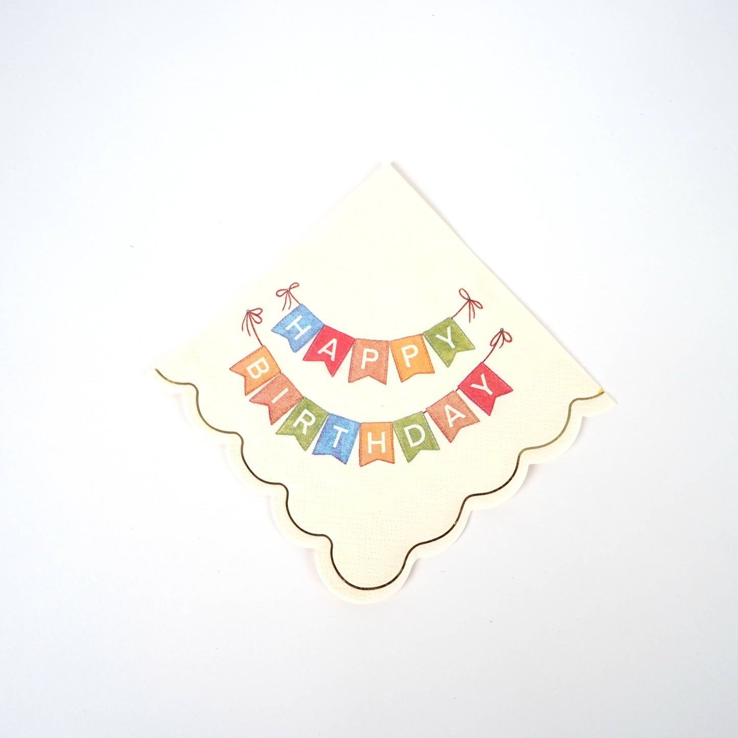 Happy Birthday Garland Cocktail Napkins
