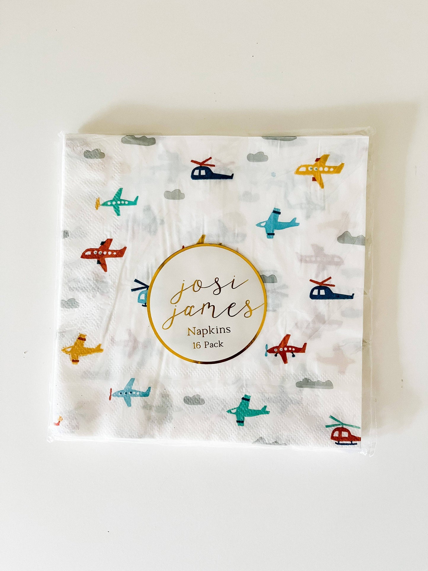Airplane Napkins Large