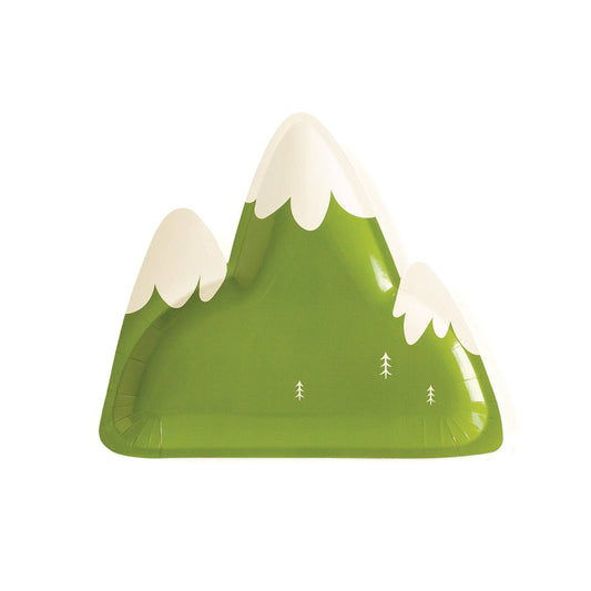 Mountain Paper Plate