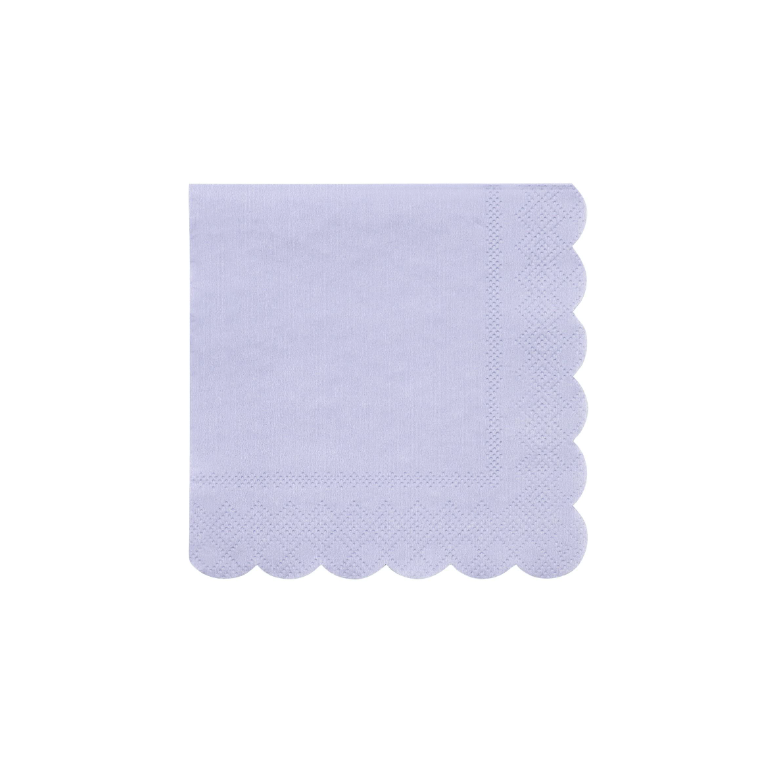 Scalloped Cocktail Napkins