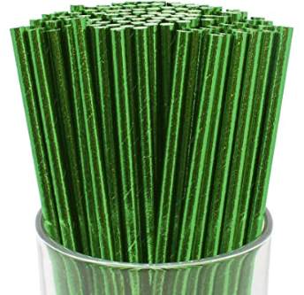 Assorted Foil Paper Straws - Just Artifacts