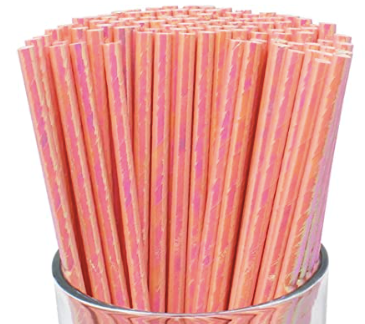 Assorted Foil Paper Straws - Just Artifacts