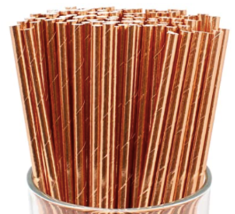 Assorted Foil Paper Straws - Just Artifacts