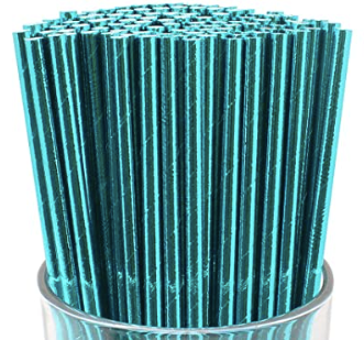 Assorted Foil Paper Straws - Just Artifacts