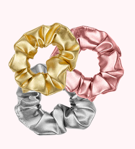 Metallic Scrunchie - Individual