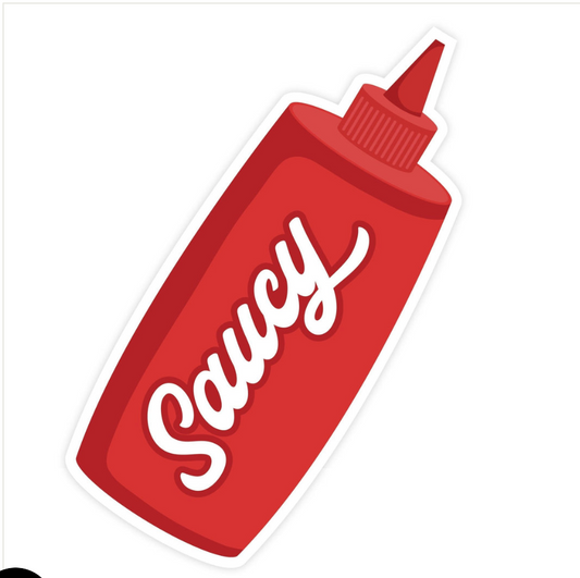 Saucy Sticker