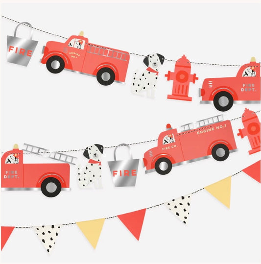 Fire Truck Garland