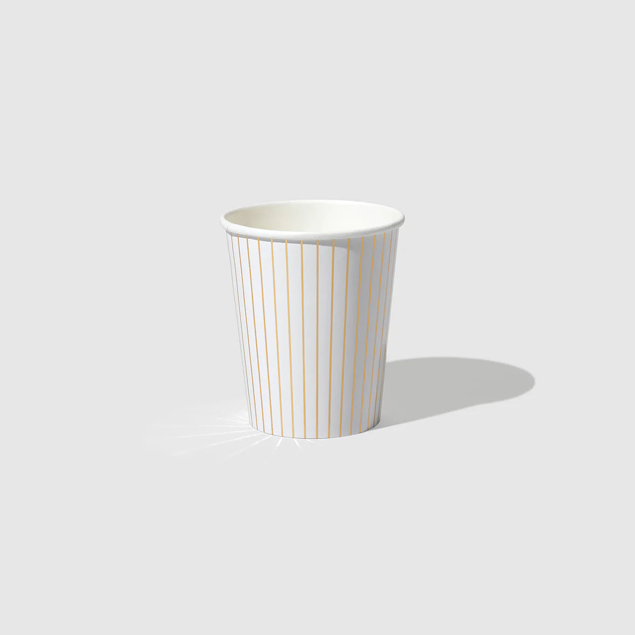 Gold Pinstripe Cup